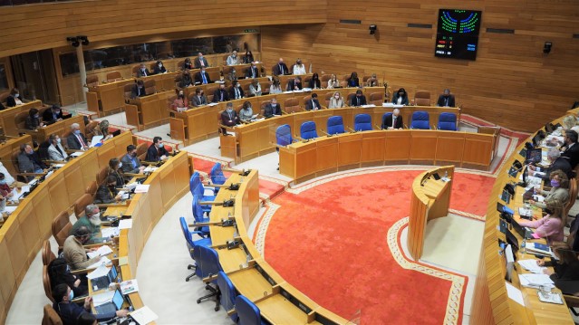 Proposicións non de lei aprobadas polo Pleno do Parlamento de Galicia o 24 de novembro de 2021